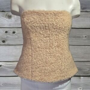 Zara fur Bustier NWT - Size M‎